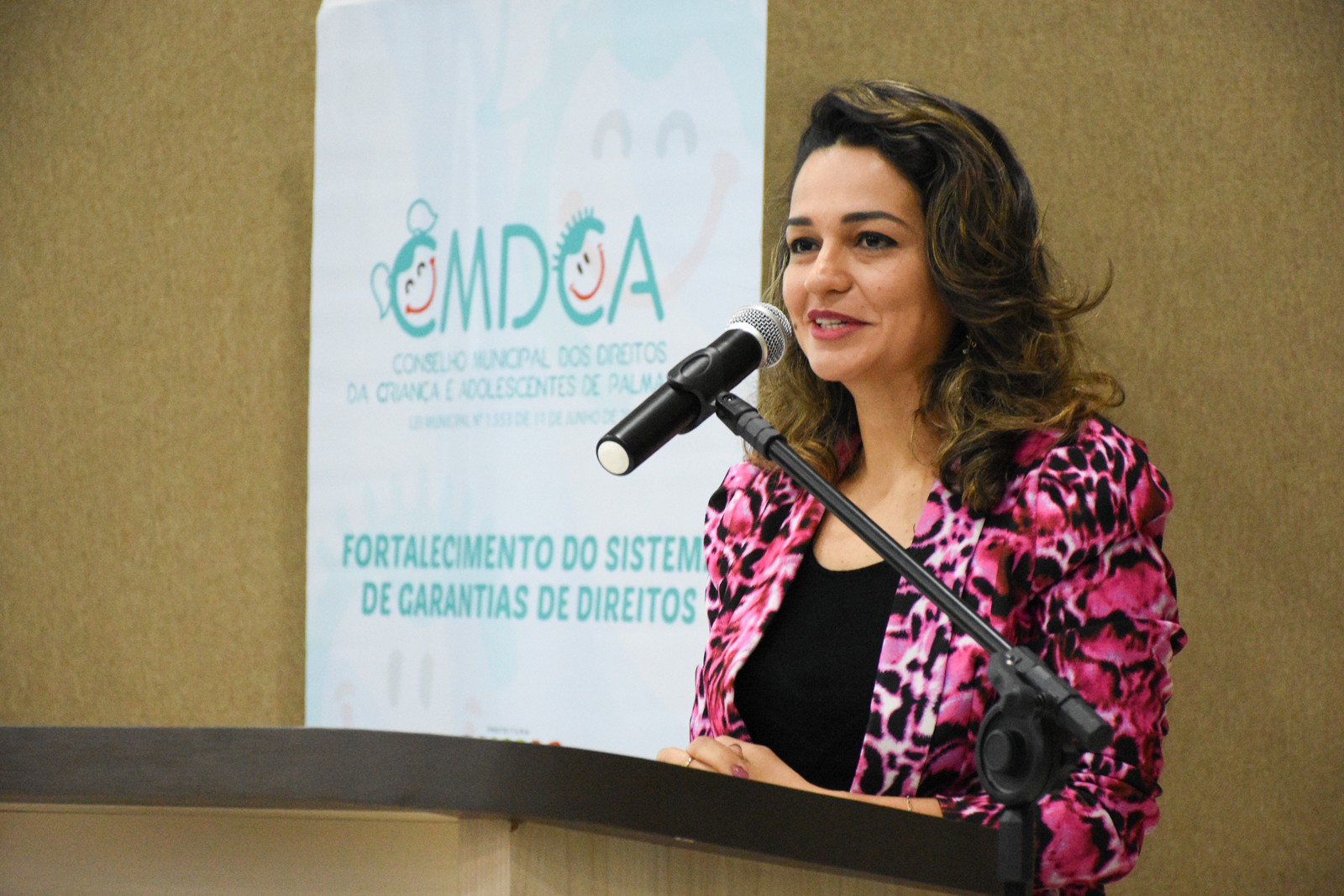 Araína Cesárea D’Alessandro representou o MPTO