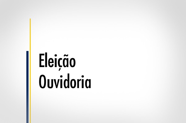A eleição acontece no dia 19