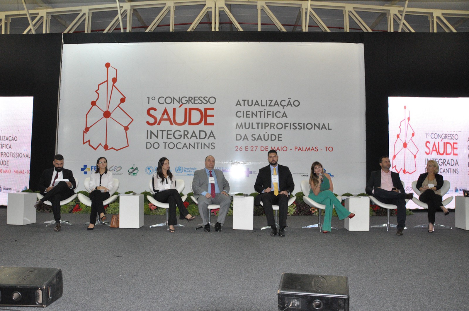 O Fórum aconteceu dentro da programação do  1º Congresso de Saúde Integrada do Tocantins, 