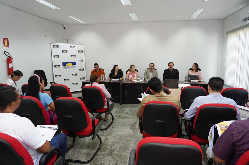 A apresentação do projeto aconteceu na Promotoria de Justiça de Arraias