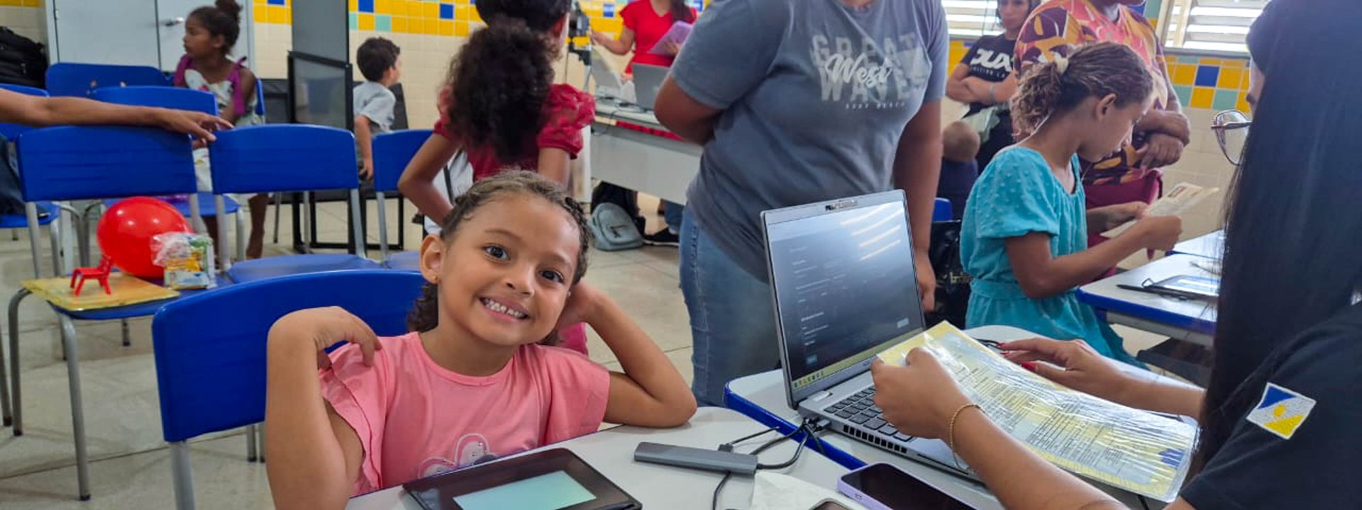 Serviço foi oferecido durante a passagem da caravana “TCE de Olho no Futuro” pelo Bico do Papagaio por meio do Minicidadão