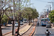 Avenida Tocantins, localizada na região Sul de Palmas