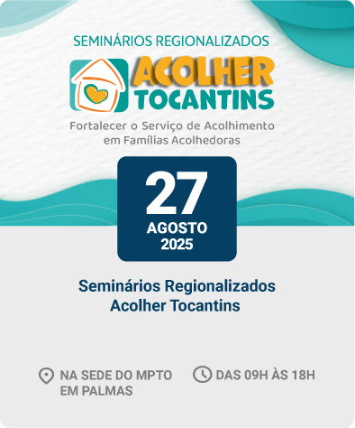 Seminários Regionalizados Acolher Tocantins