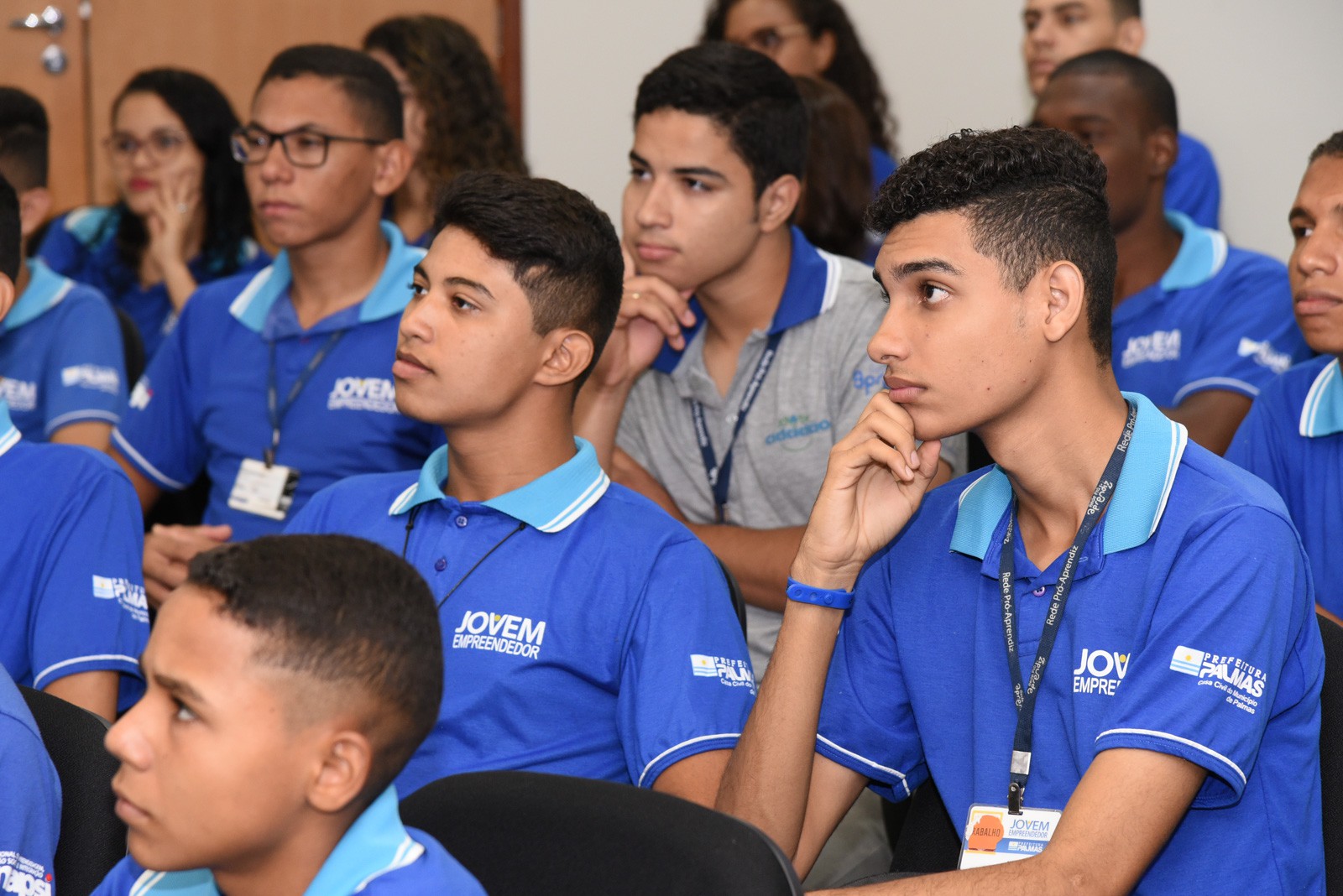 Ao todo 25 jovens visitaram a sede da Procuradoria-Geral de Justiça do Estado do Tocantins