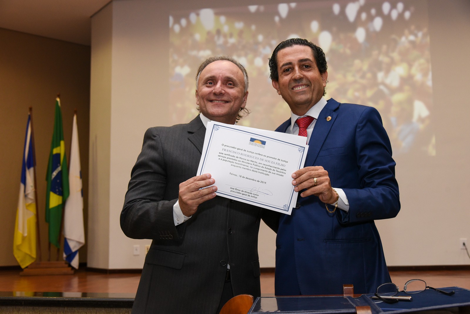 Aposentadoria do promotor de Justiça Francisco Rodrigues de Souza Filho
