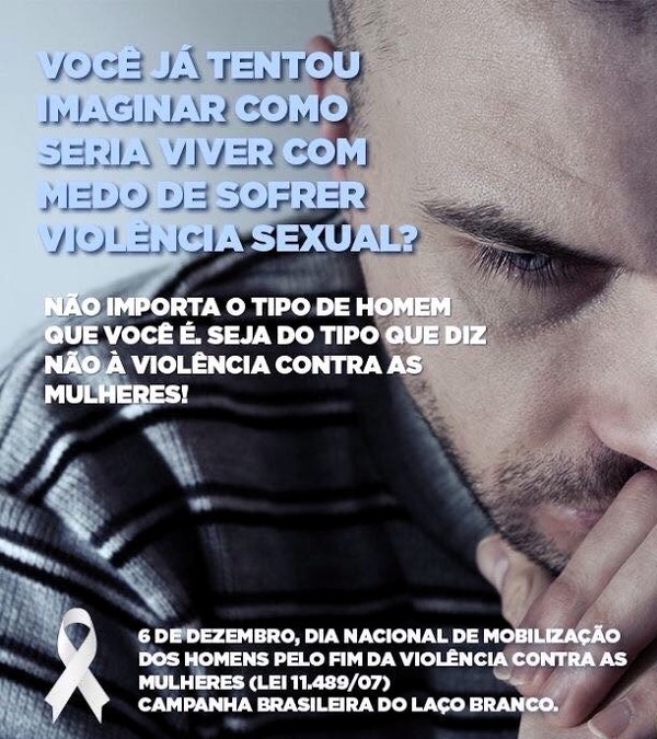 Dia Nacional de Mobilização dos Homens pelo fim da Violência Sexual contra as Mulheres