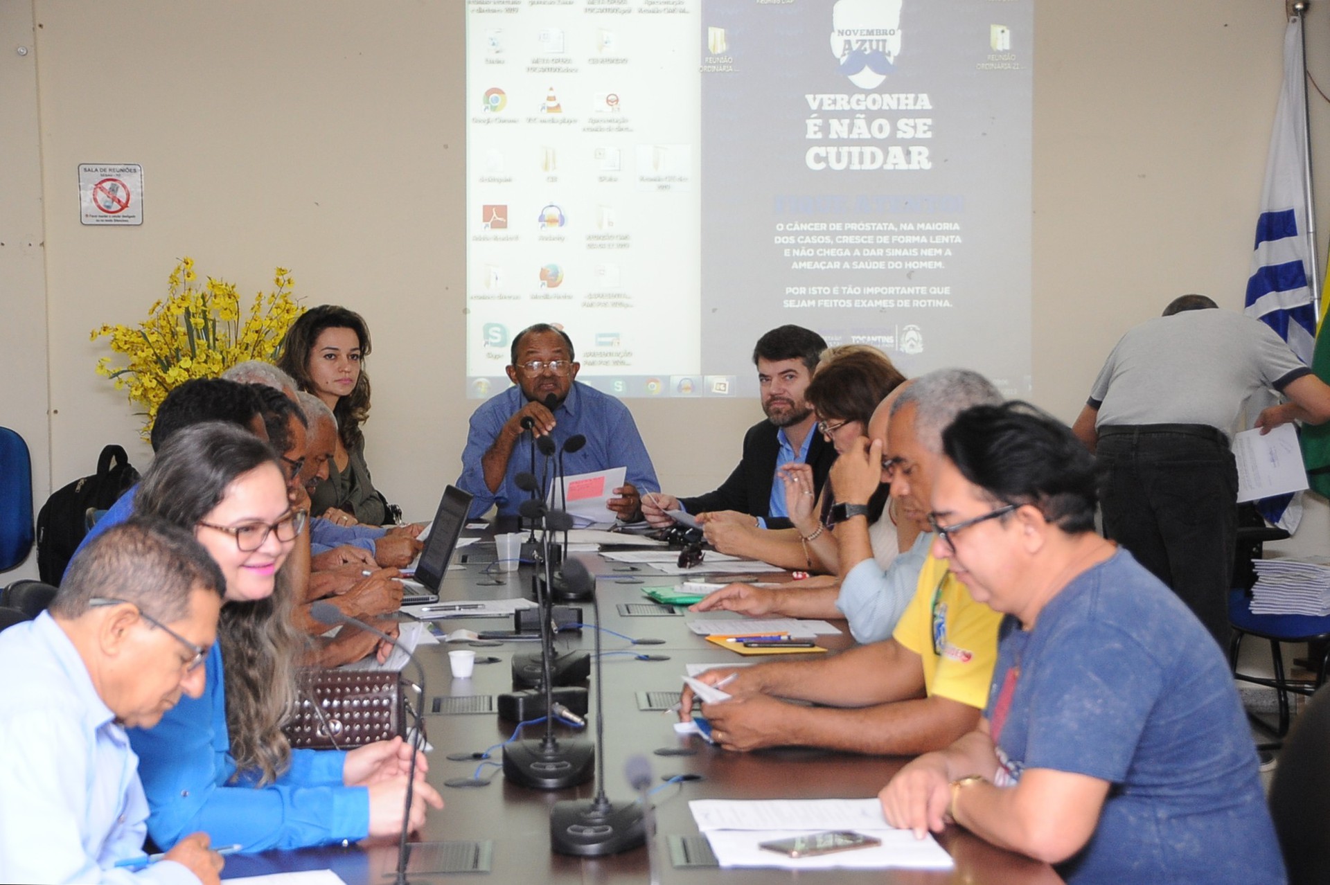 Reunião do Conselho Estadual de Saúde