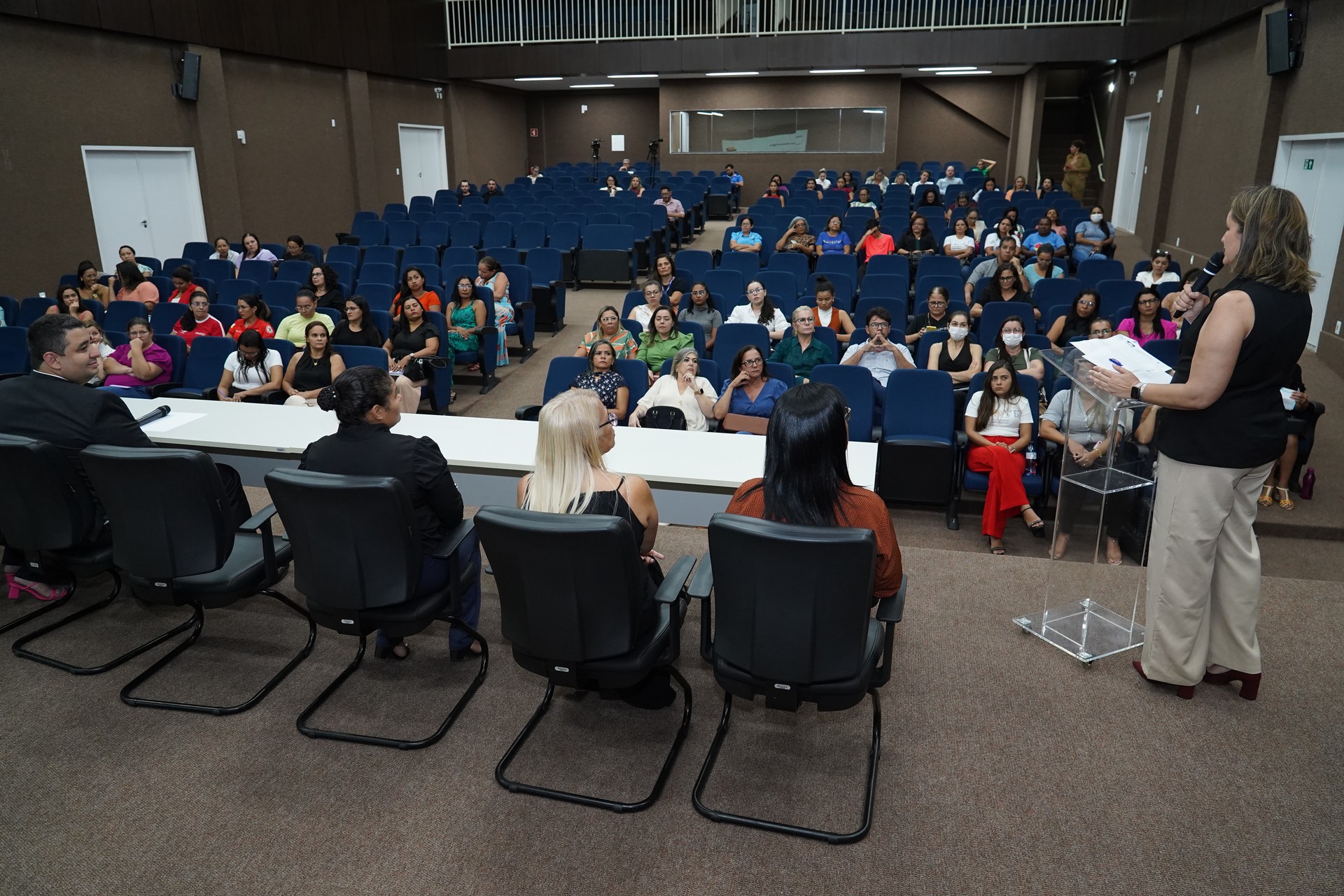 Audiência foi realizada no auditório do Forum de Araguaína