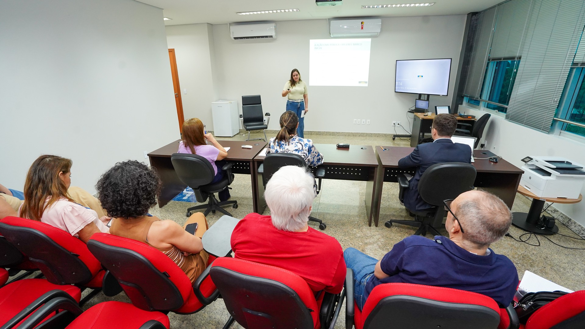 A servidora do Controle Interno, Eliana Batista de Lima, também elogiou o processo formativo