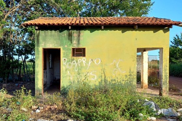 Antes - Guarita antes da revitalização