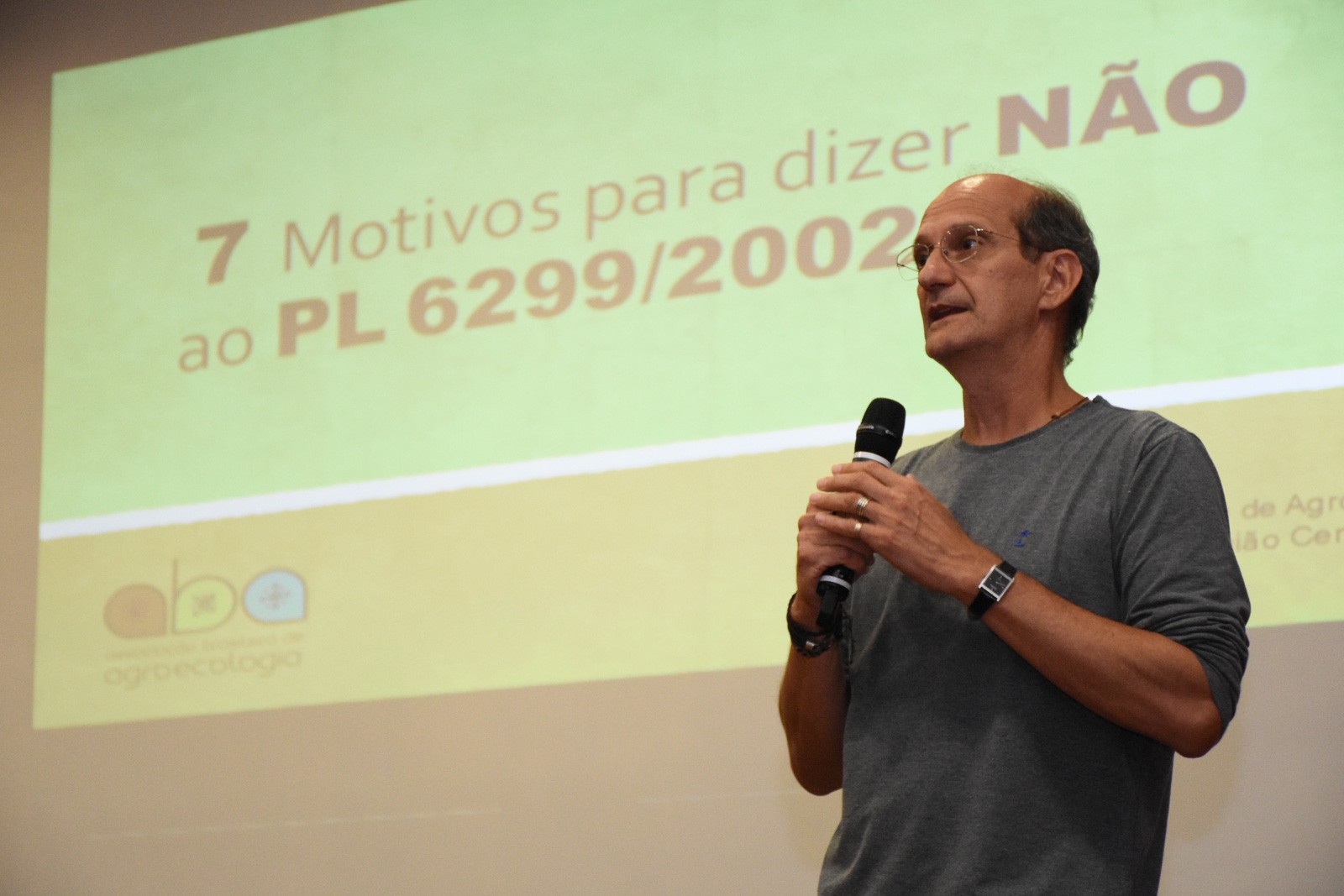 Vice-presidente da Associação Brasileira de Agroecologia da região Centro-Oeste, Rogério Dias