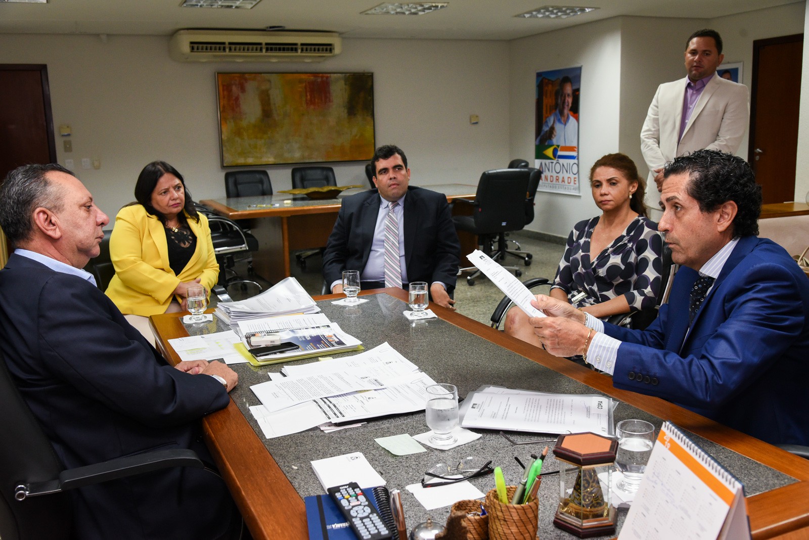 PGJ em reunião com deputados estaduais