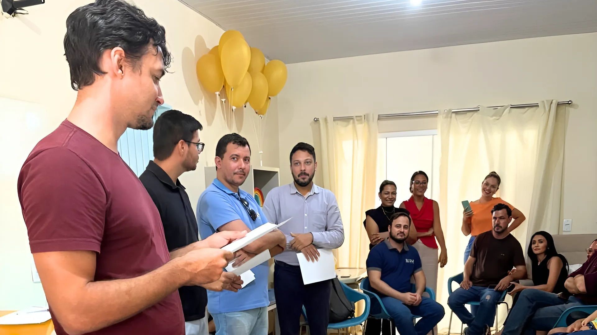 Encontro foi realizado na escola CMEI Amâncio José de Moraes, em Palmas