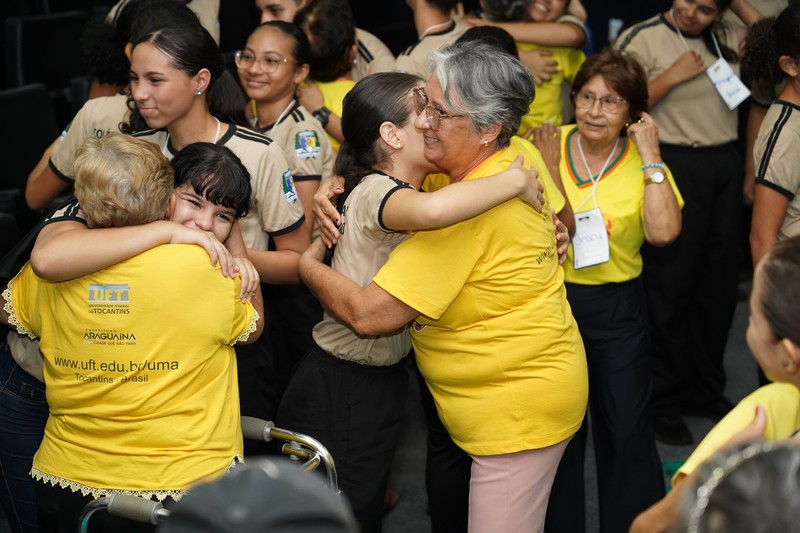 As trocas de carinho eram constantes