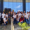 Participaram da visita 21 estudantes dos cursos técnicos de Agropecuária, Administração e Edificações