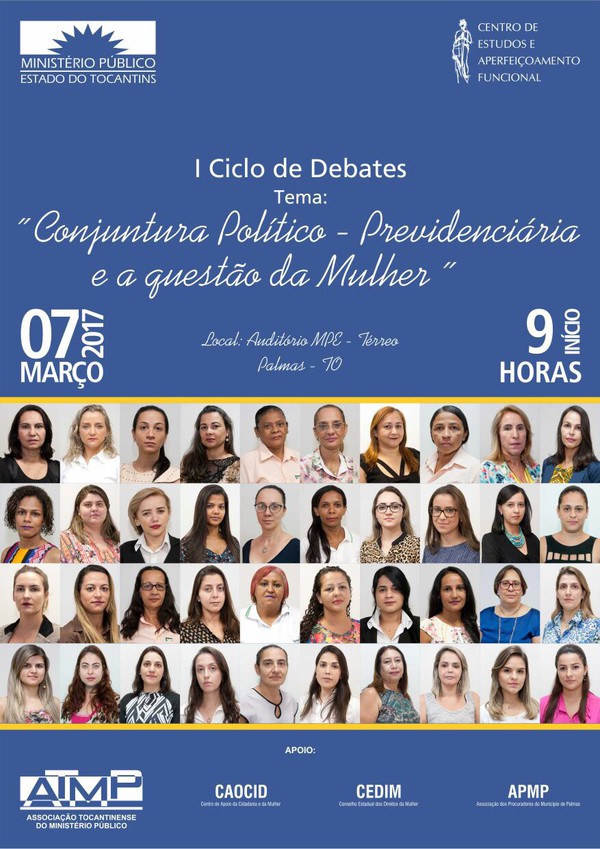 I CICLO DE DEBATES: Conjuntura Político-Previdenciária e a questão da mulher