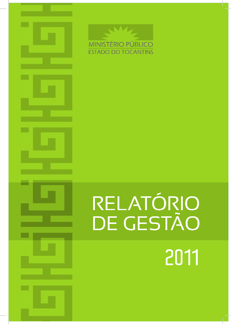 Capa do Relatório de Gestão