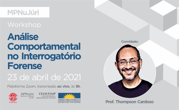 As atividades ocorrerão no dia 23 de abril a partir das 9h. A transmissão ao vivo ocorrerá pela plataforma Zoom.