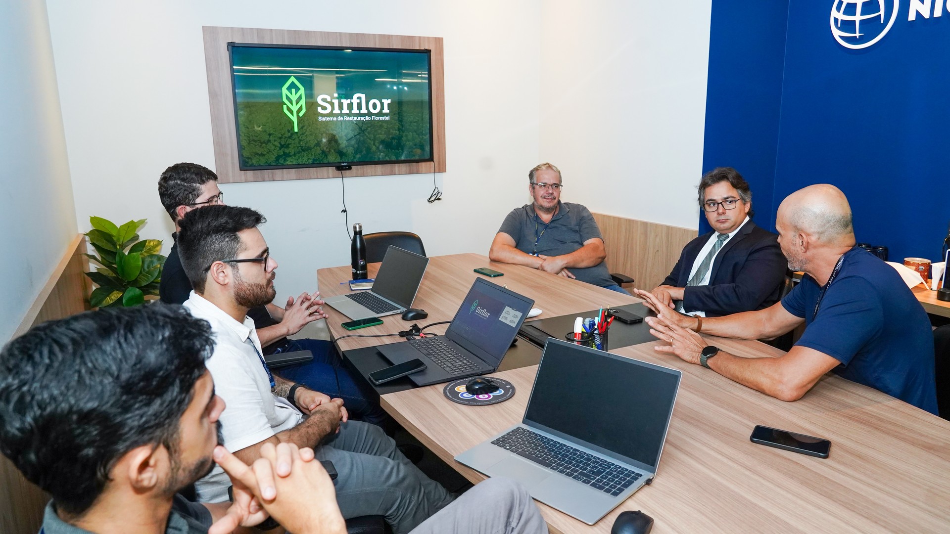Participaram da visita o promotor de Justiça Saulo Vinhal da Costa e o técnico Henrique Garcia dos Santos, ambos do Centro de Apoio Operacional de Urbanismo, Habitação e Meio Ambiente (Caoma).