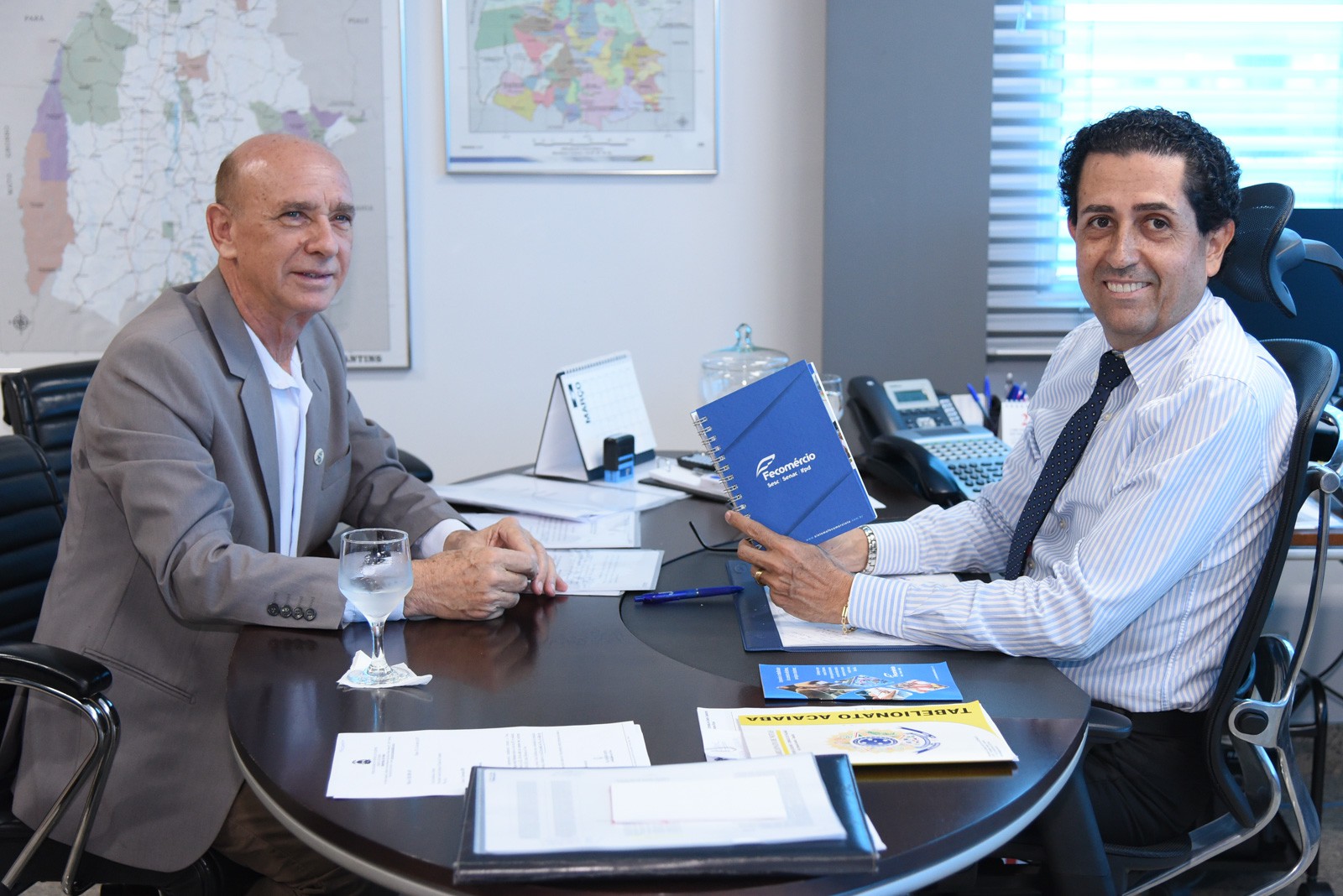 Pisoni apresentou os diversos serviços e projetos oferecidos pela instituição