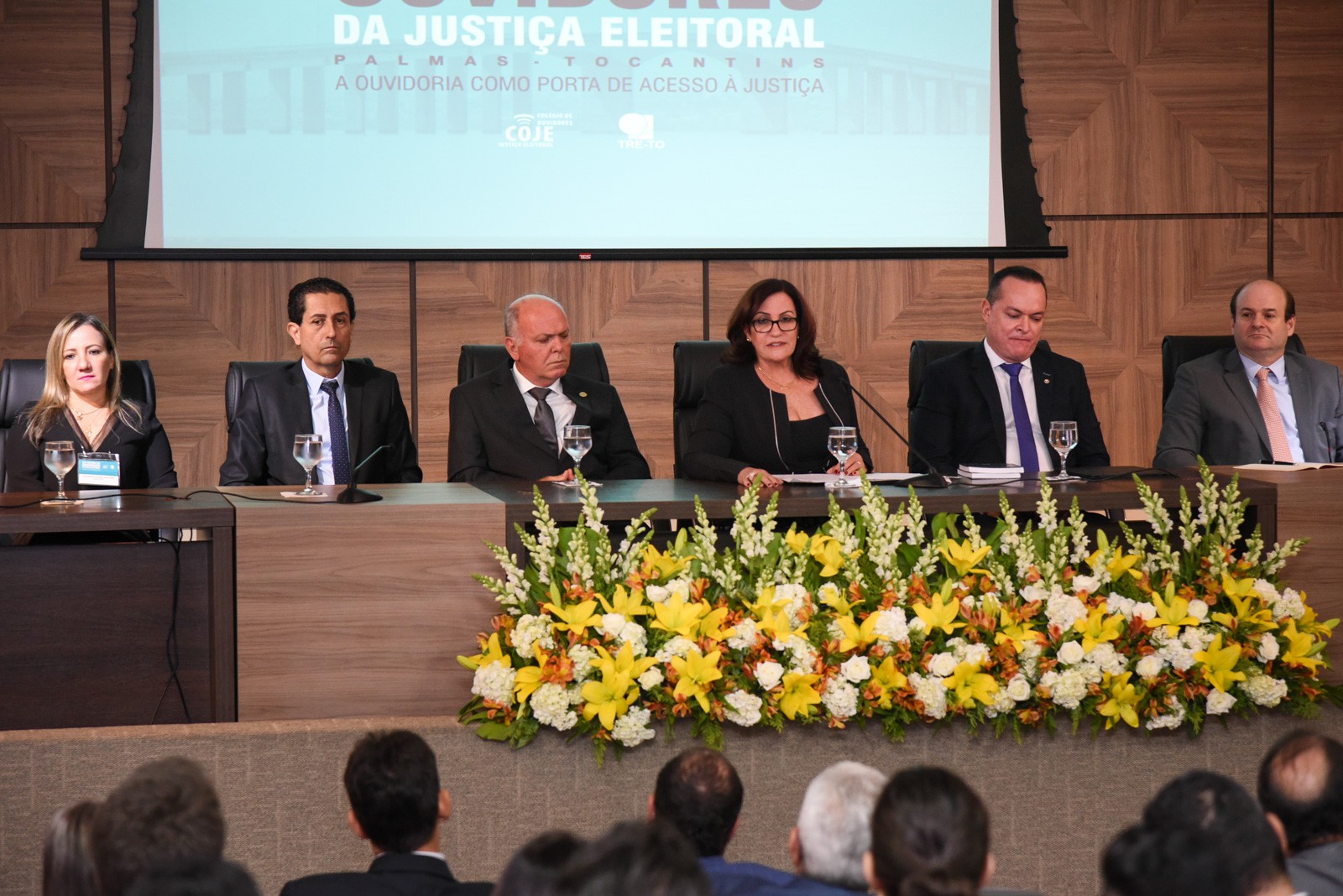 O evento encerrou com a palestra do Ministro do Tribunal Superior Eleitoral