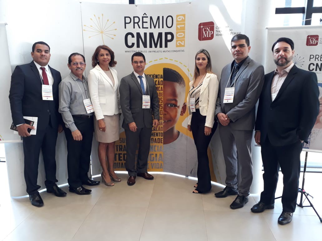 Equipe do MPTO no Congresso Brasileiro do CNMP