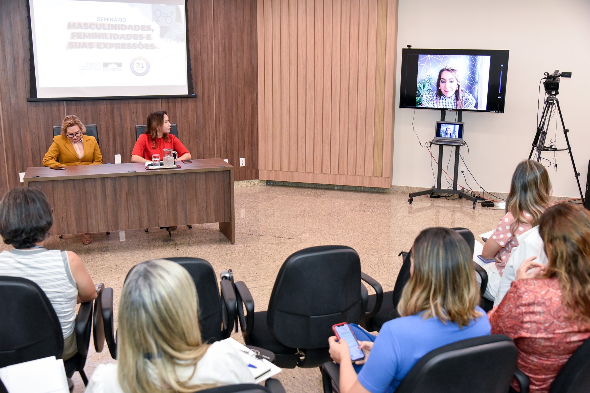 Promotora de Justiça Dalva Cabral, de Pernambuco, participou por meio telepresencial