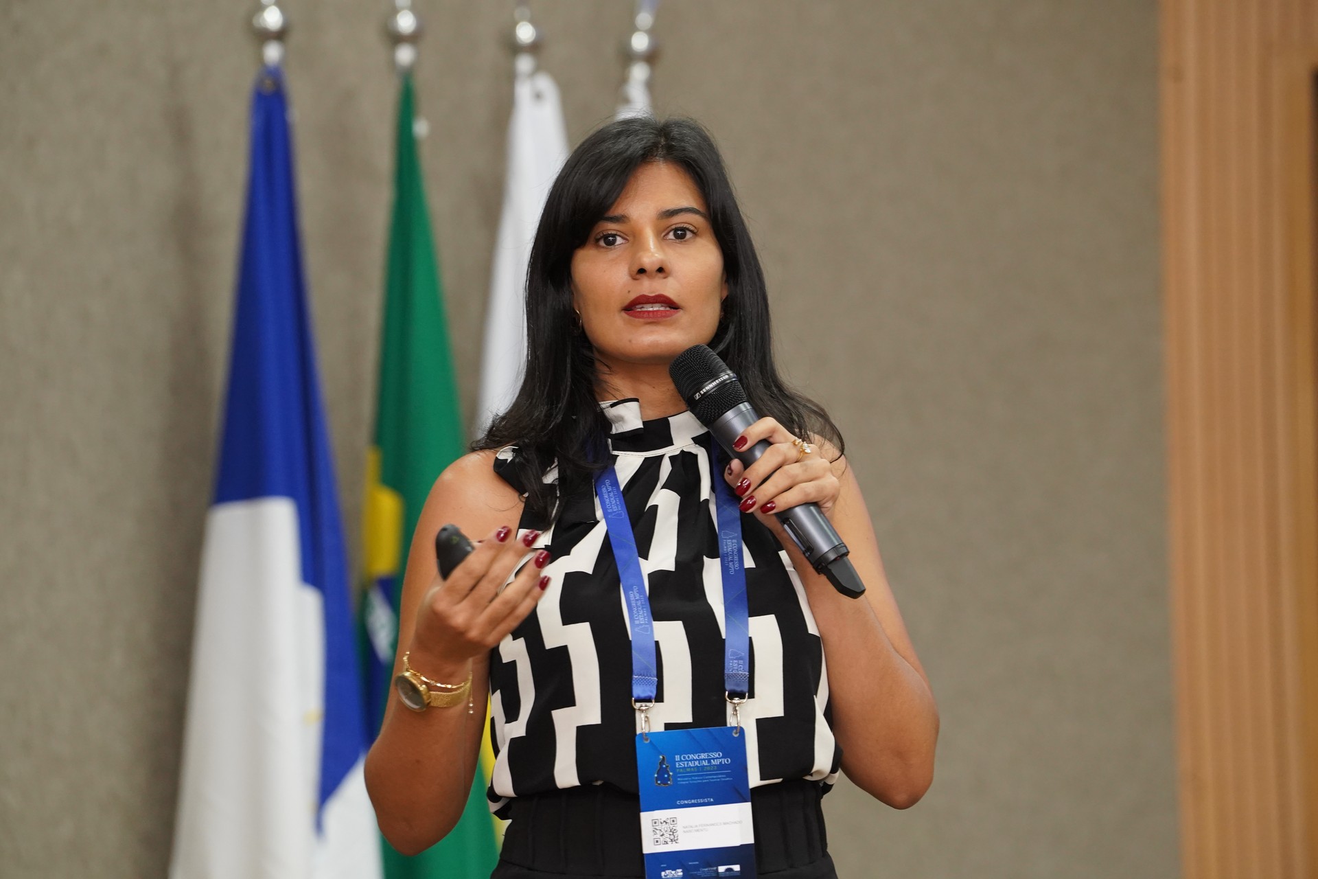 Natália Fernandes falou sobre “Os impactos do sistema de procedimento eletrônico extrajudicial na gestão das Promotorias de Justiça do MPTO”