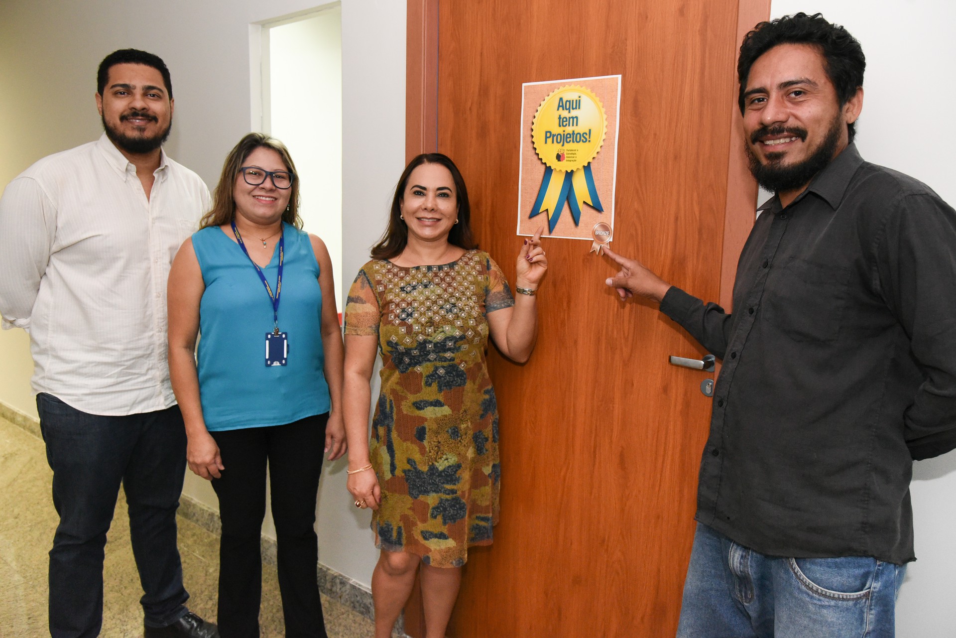 Promotoria recebe selo