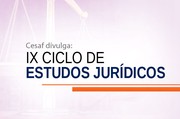 Ciclo de Estudos será realizado no próximo dia 19