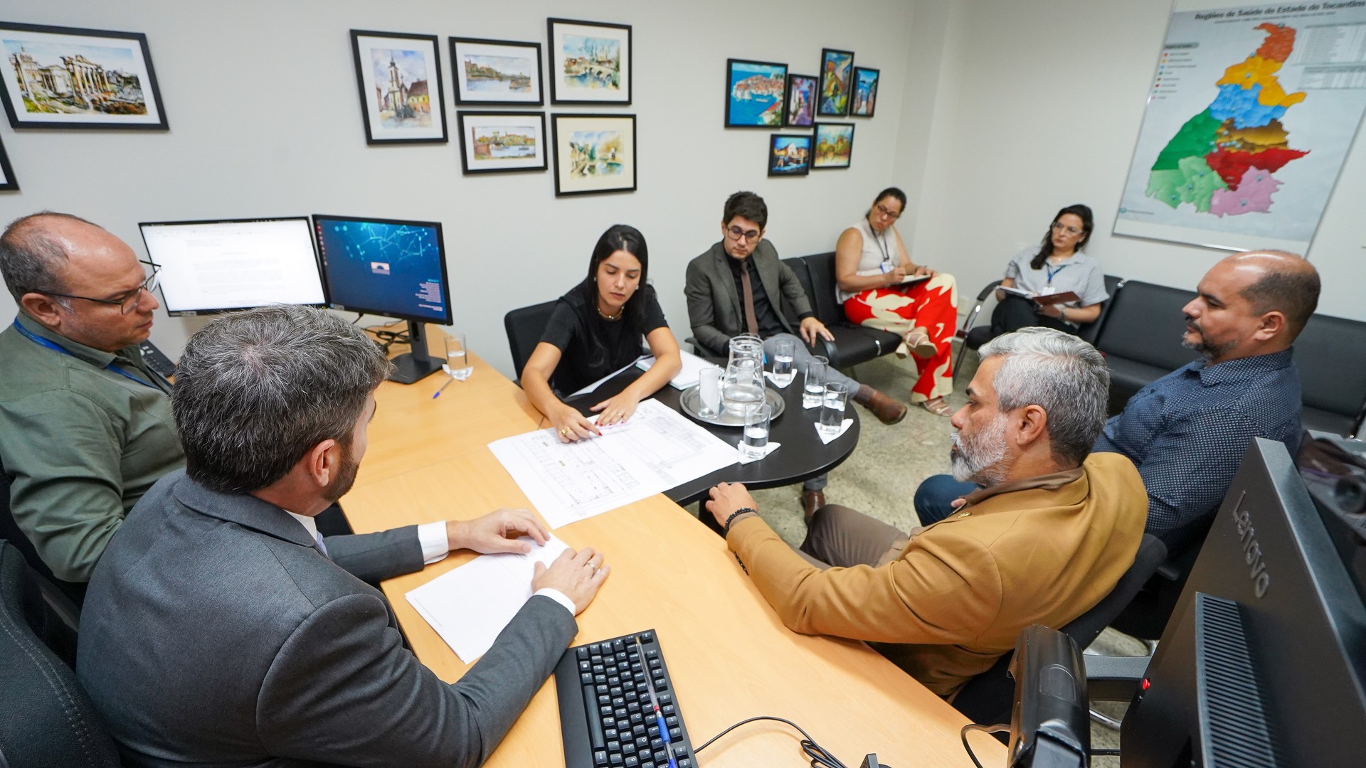 A Superintendência de Gestão Administrativa da SES-TO apresentou projeto arquitetônico do Centro de Tratamento de Queimados