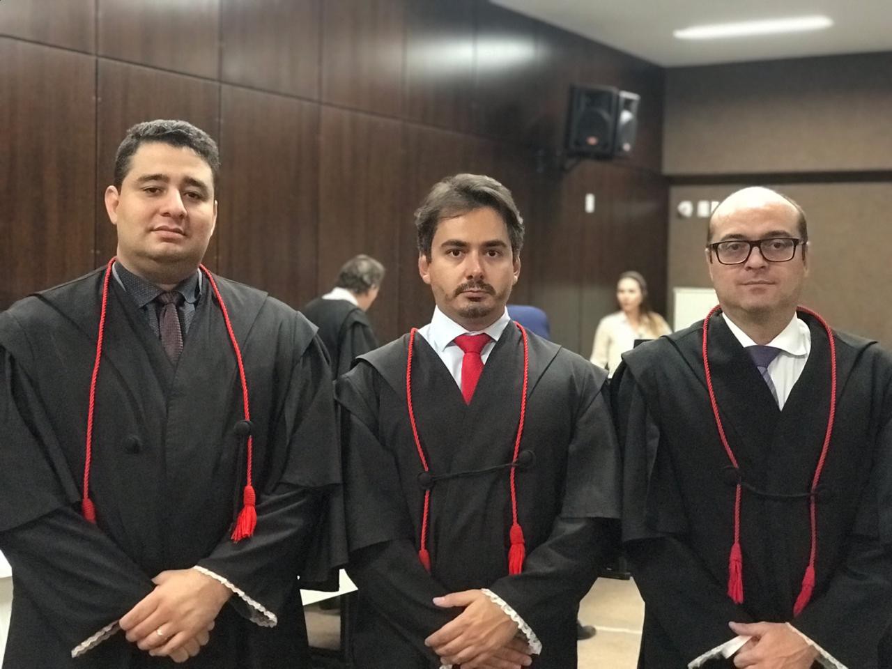 Três promotores participaram do Júri