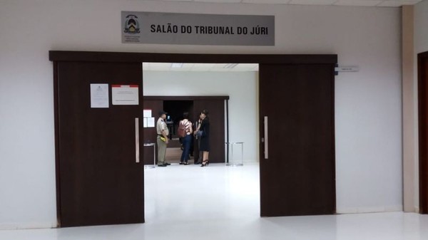 Salão do Tribunal do Júri no Fórum da Comarca de Palmas