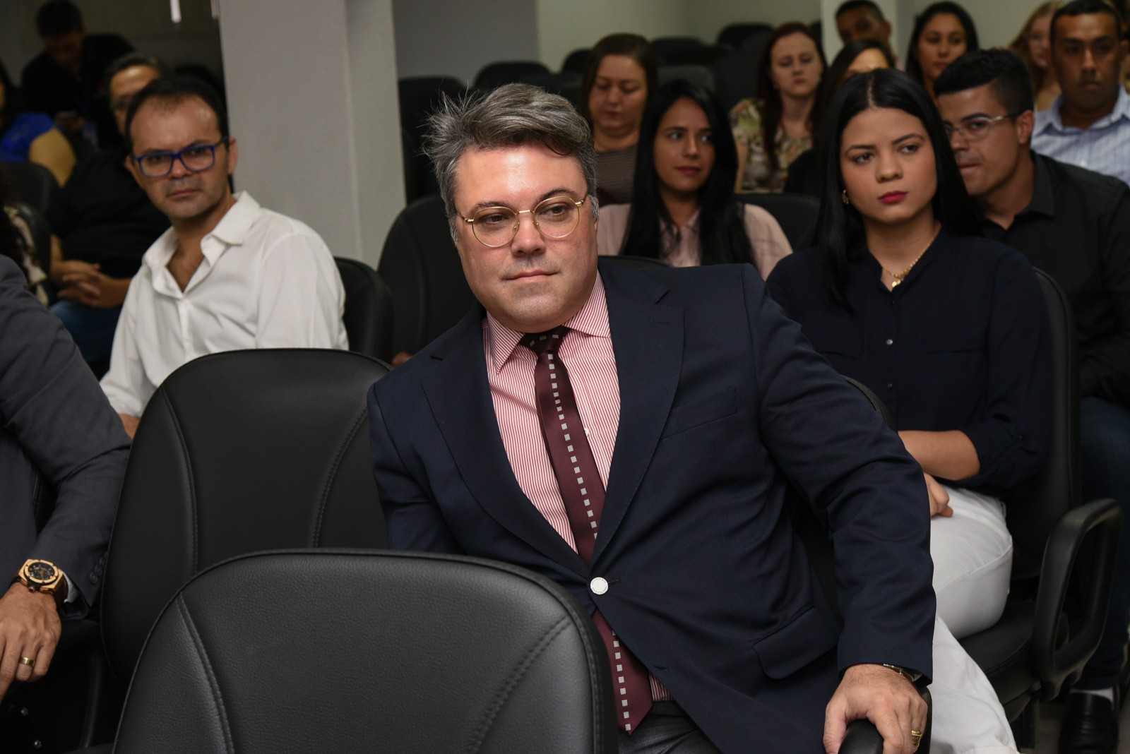 O  promotor de Justiça André Varanda também acompanhou o evento.