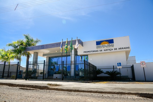 Sede das Promotorias de Justiça de Arraias