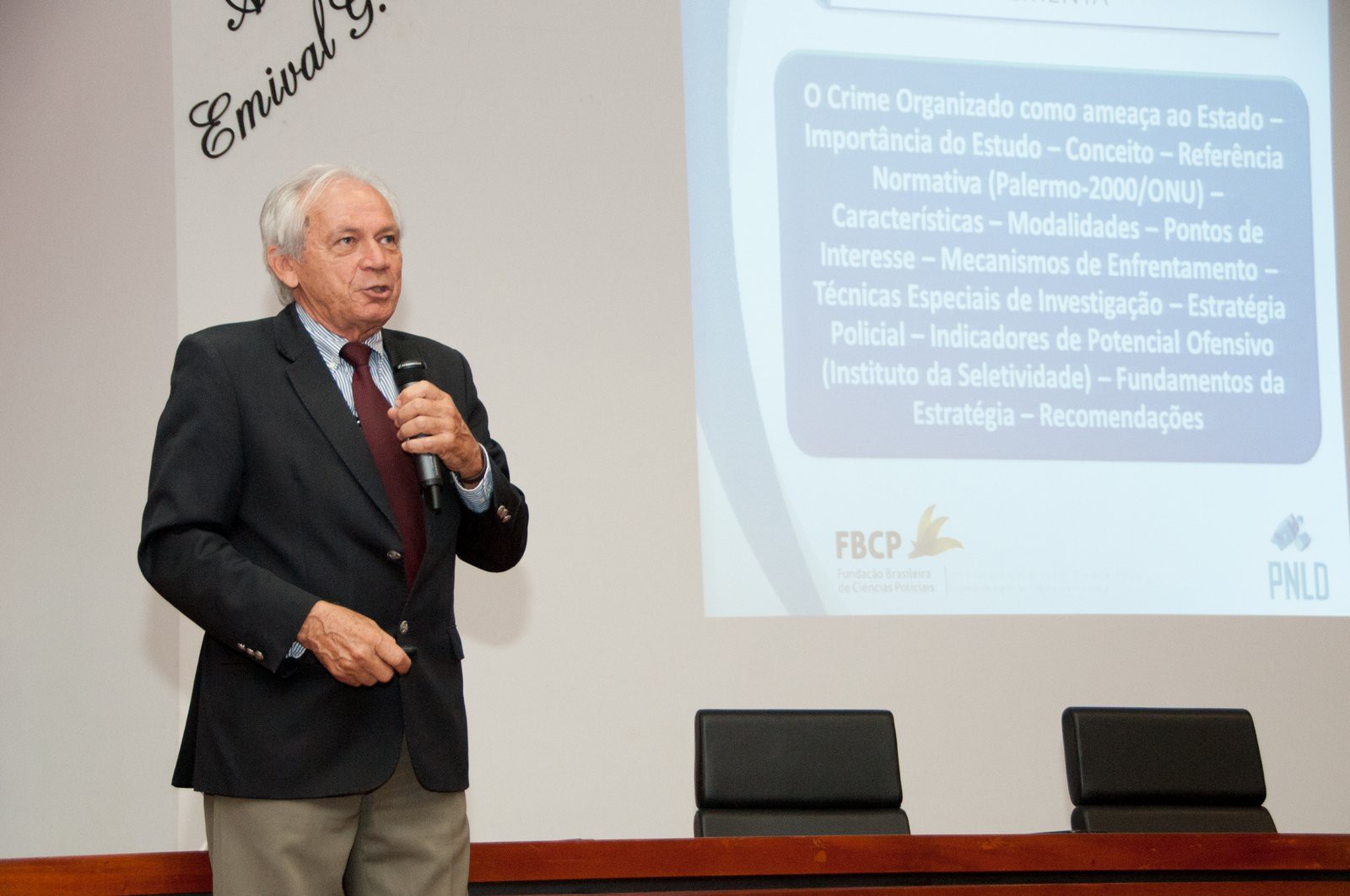Getúlio Bezerra, representante da Secretaria Nacional de Justiça