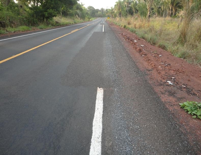 Estrada precisou de recuperação 60 dias após a entrega da obra