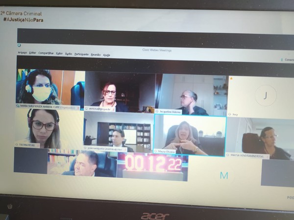 Primeira sessão virtual ocorreu dia 16