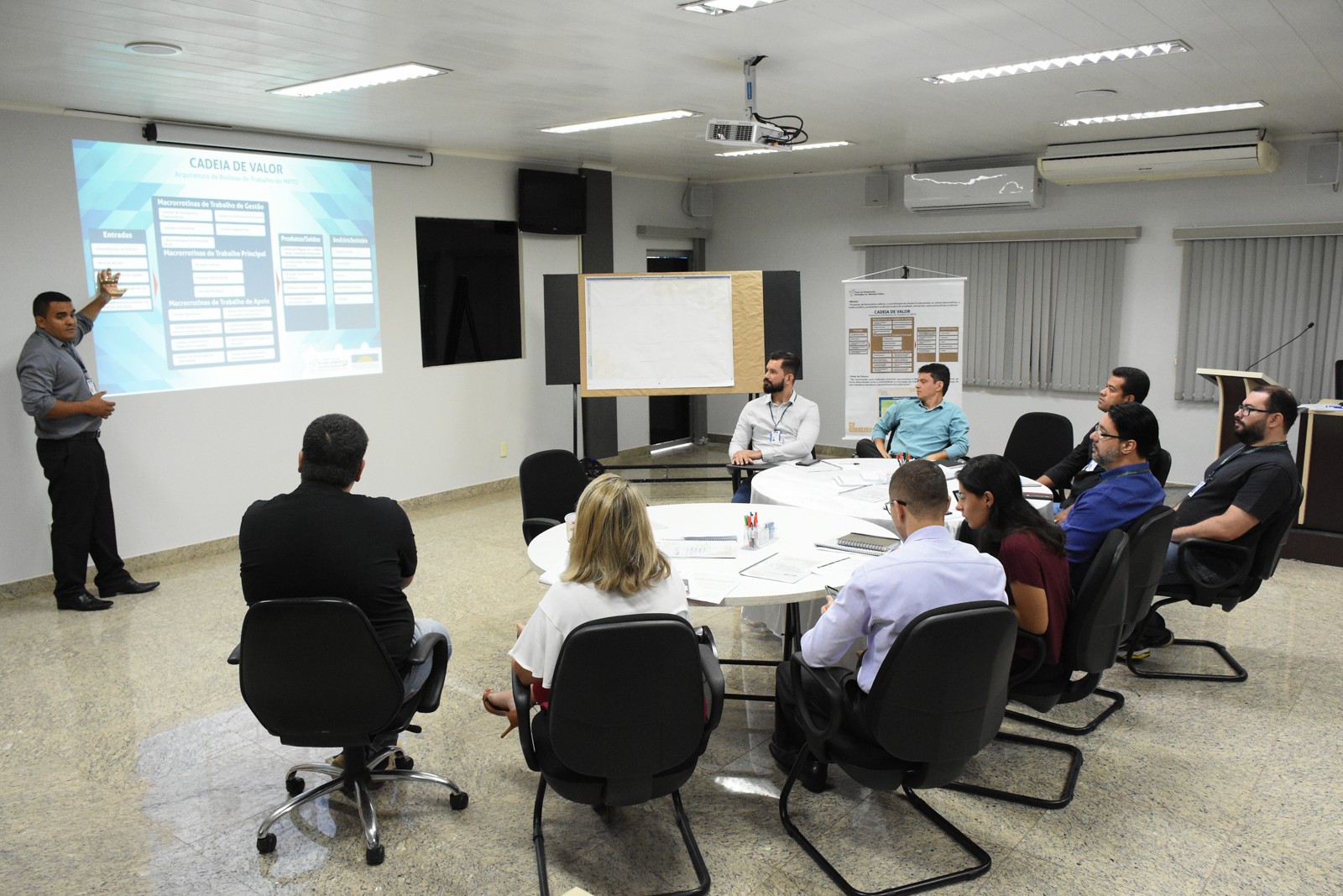 Primeira oficina envolveu servidores da TI