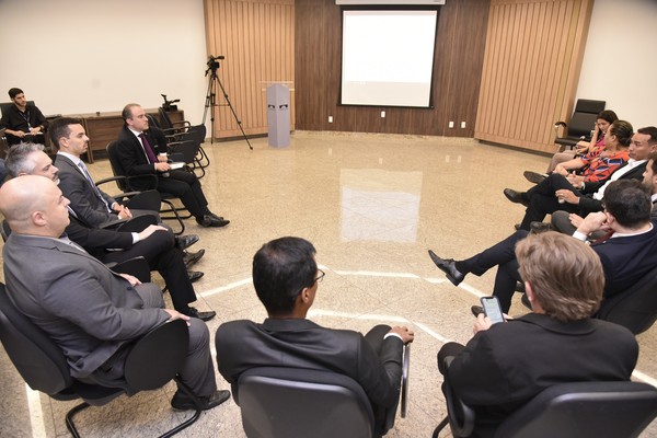 reunião foi realizada na sede do MPTO