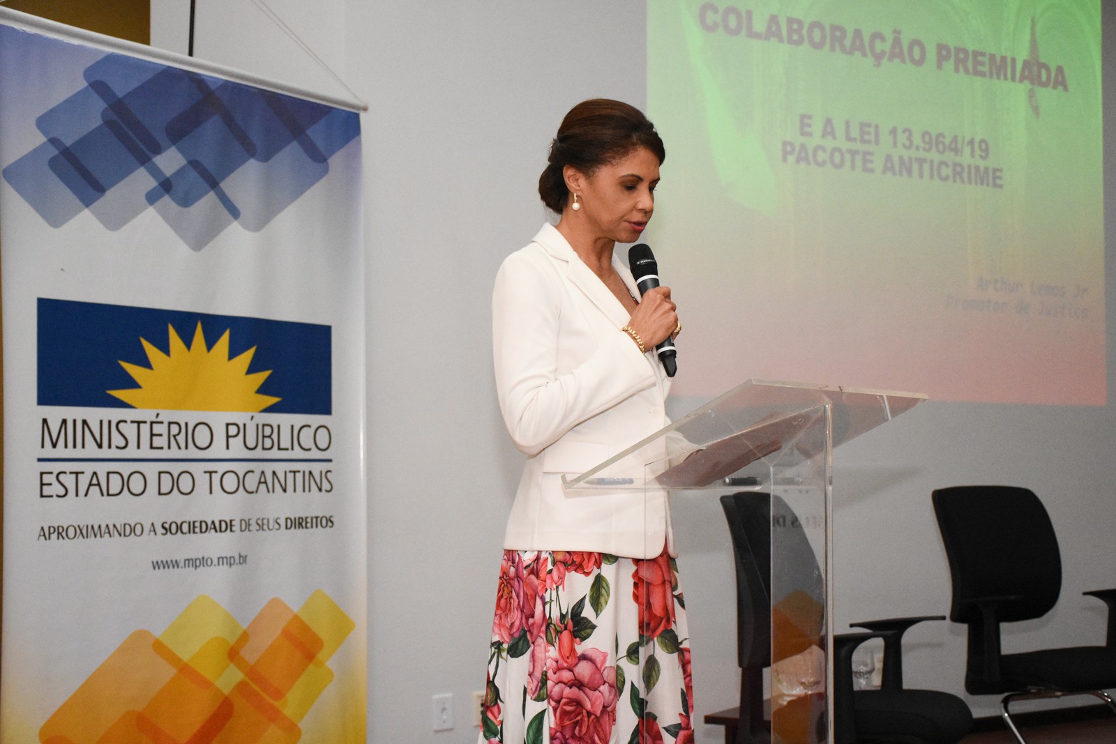 A procuradora-geral de Justiça, Maria Cotinha Bezerra Pereira