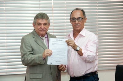 Presidente da ADAPEC entrega portaria ao PGJ