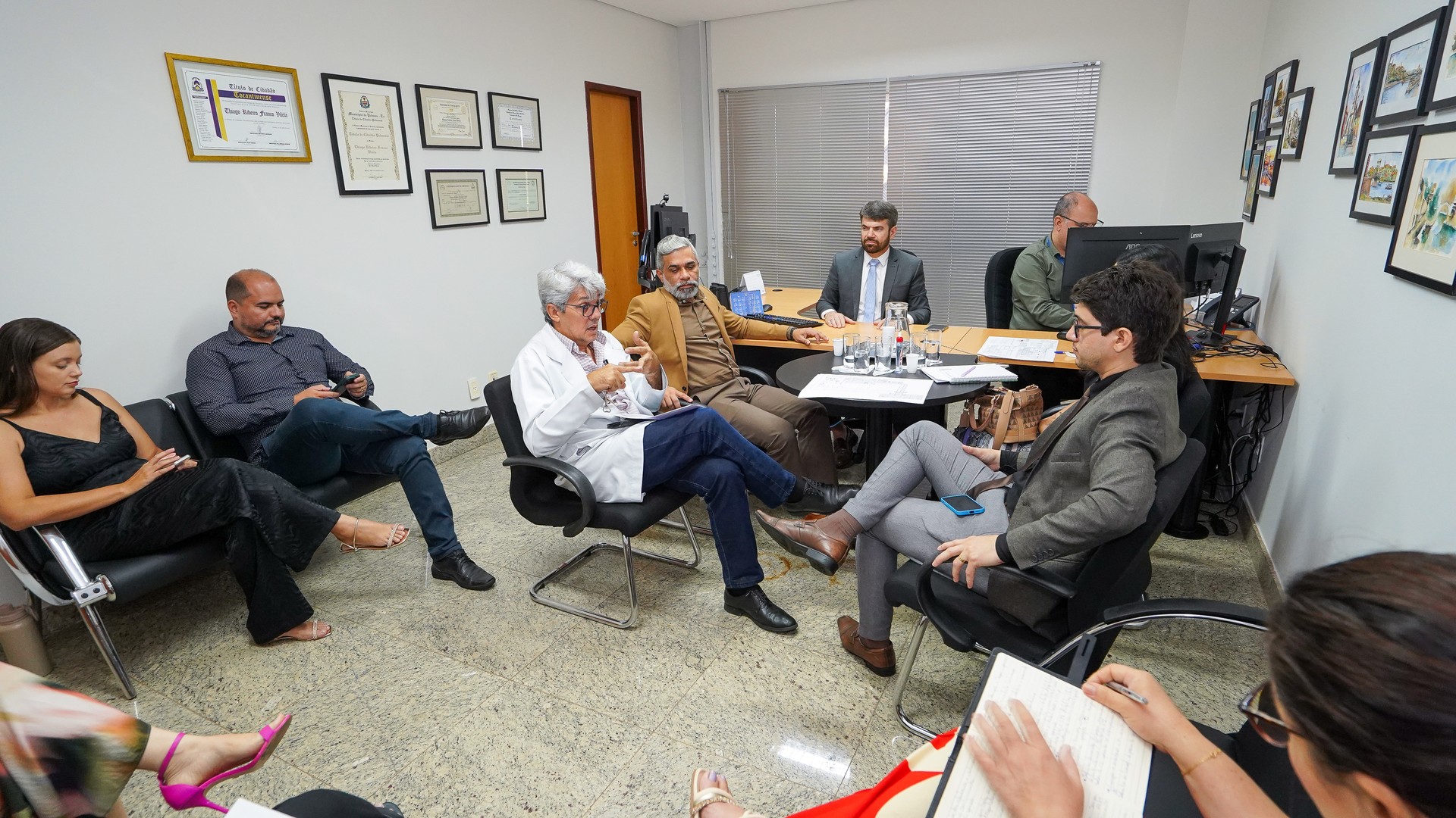 Pedro Nader, médico da ala de queimados, destacou aumento contínuo da demanda no atendimento de pacientes queimados