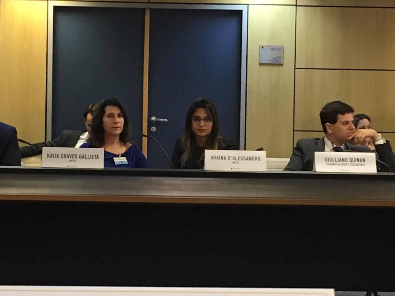 Promotoras de Justiça estiveram em Brasília (DF)