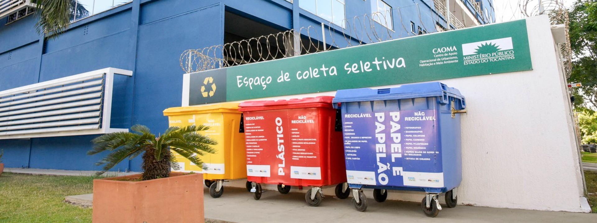 Unidade instalada na calçada do Ministério Público, em Palmas, completa 3 anos de funcionamento neste mês