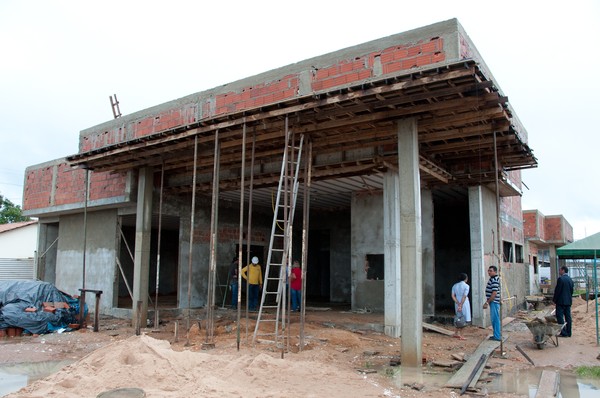 40% da obra estão prontos