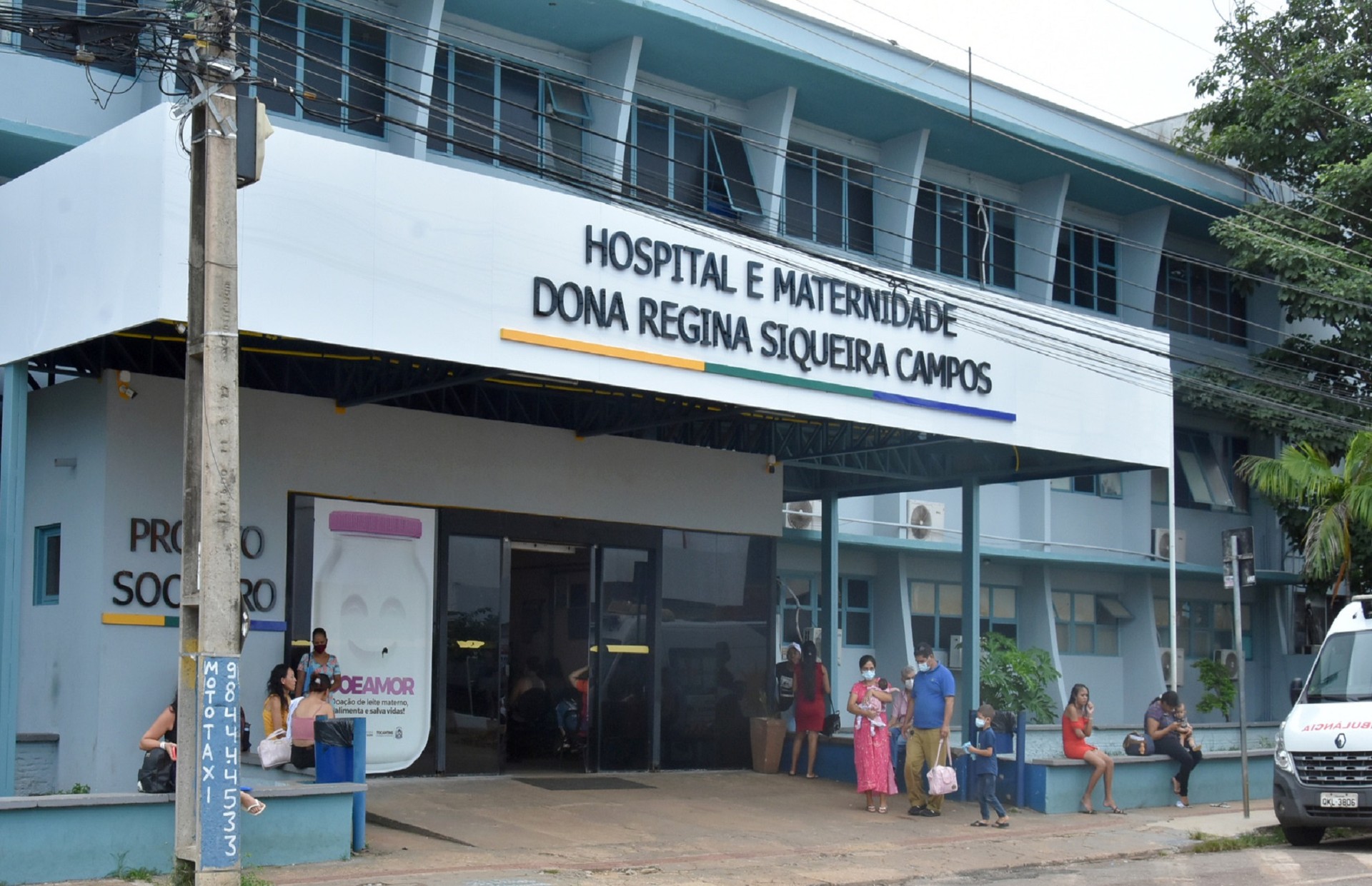 Hospital e Maternidade Dona Regina, localizado em Palmas