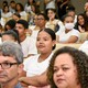 Estudantes estiveram presentes à solenidade de lançamento