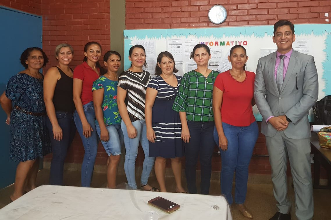 Educadores também conversaram com membro do MPTO