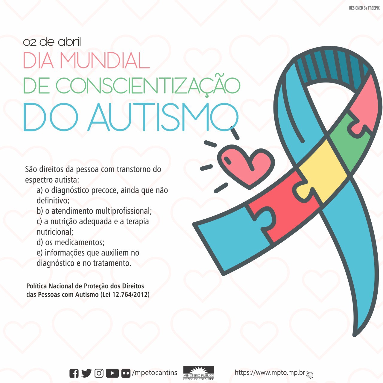 DIA MUNDIAL DE CONSCIENTIZAÇÃO DO AUTISMO